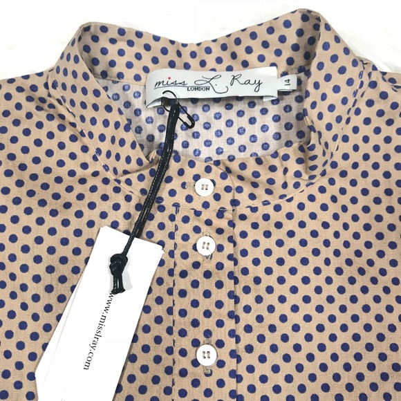 MISS L RAY LONDON GIRLS SHIRT SIZE 14 "NWT" GIRLS - Picture 4 of 5